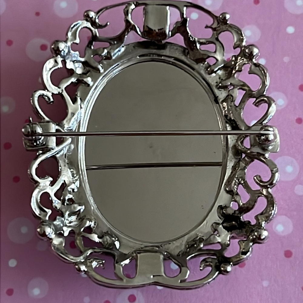 Vintage Unsigned Whiting And Davis Reverse Intagl… - image 5